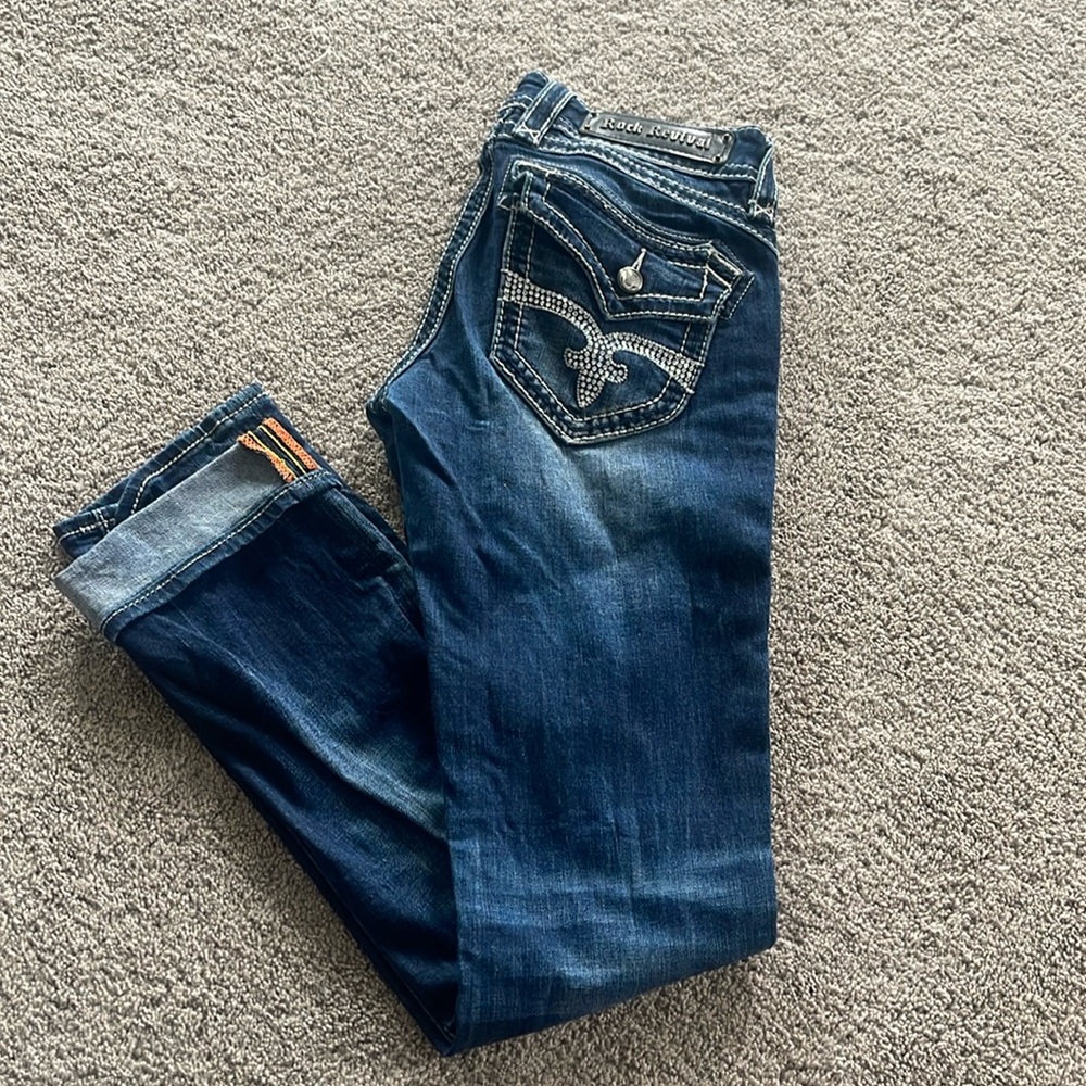 Rock revivial women’s straight leg jeans